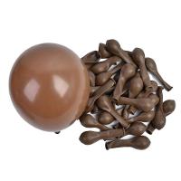 Balão De Látex Marrom - 7 Polegadas - 50 Unidades - 2