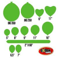 Balão De Látex Verde Limão - 8 Polegadas - 50 Unidades - 2