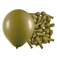 Balão De Látex Verde Oliva - 9 Polegadas - 50 Unidades - 2