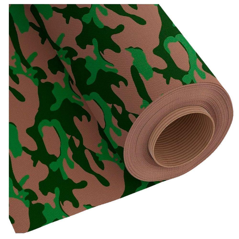 Tnt Estampado Camuflado Marrom - 5 Metros - 2