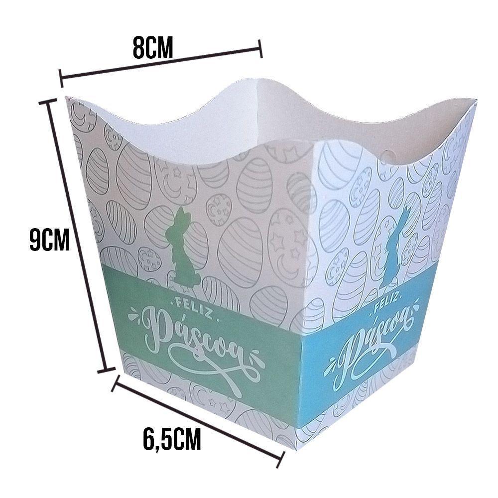 Cachepot De Papel Páscoa Feliz Páscoa Pequeno - 10 Un - 4