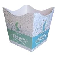 Cachepot De Papel Páscoa Feliz Páscoa Pequeno - 10 Un - 1