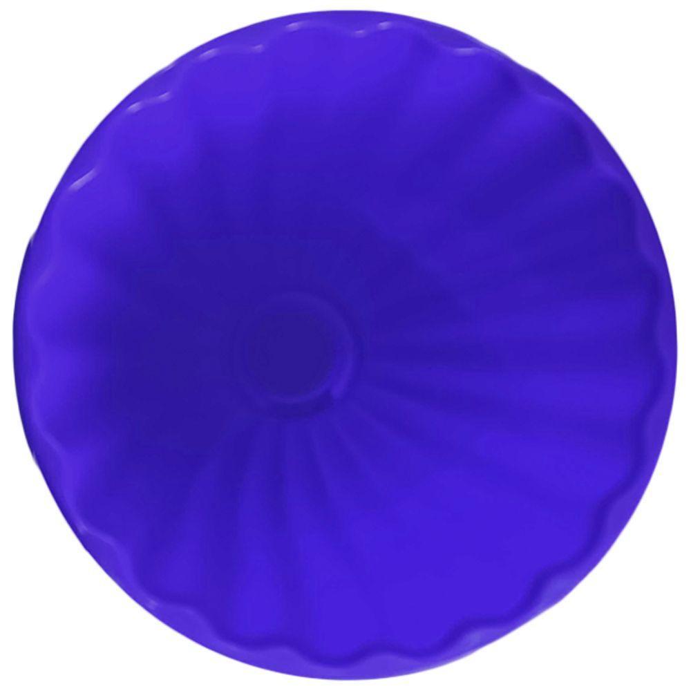 Vaso Decorativo Dubai Grande Roxo - 18,5cm X 40cm - 2