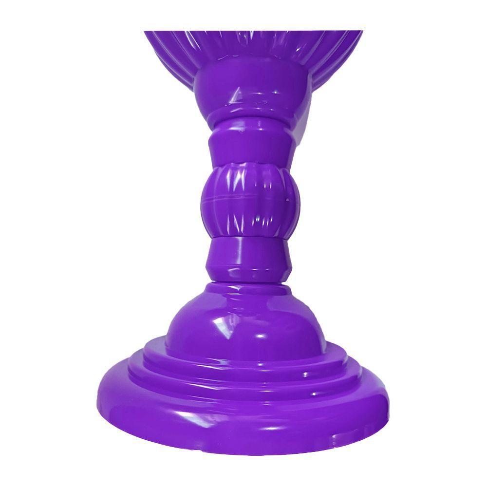 Vaso Decorativo Dubai Grande Roxo - 18,5cm X 40cm - 4