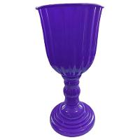 Vaso Decorativo Dubai Grande Roxo - 18,5cm X 40cm - 1