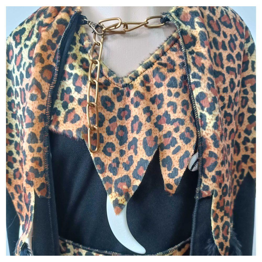 Fantasia Halloween Infantil Bruxinho Com Acessórios Tamanho G - 3