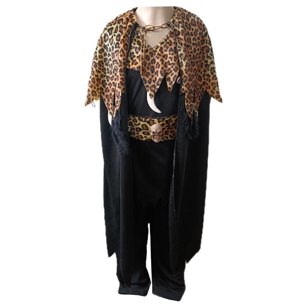 Fantasia Halloween Infantil Bruxinho Com Acessórios Tamanho G - 4