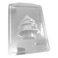Forma De Silicone árvore De Natal - 11cm X 9cm - 1