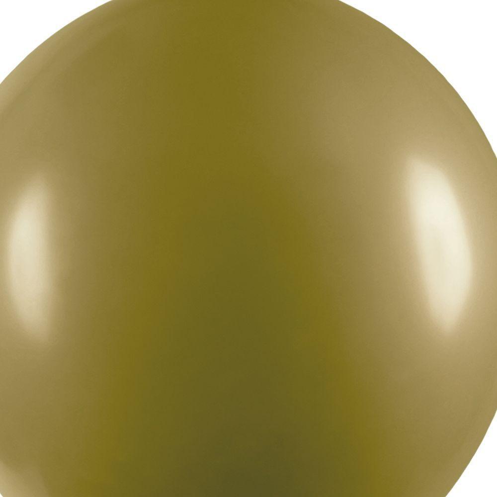 Balão De Látex Verde Oliva - 16 Polegadas - 12 Unidades - 2