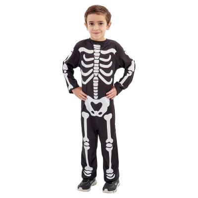 Fantasia Esqueleto Infantil Halloween Tamanho P