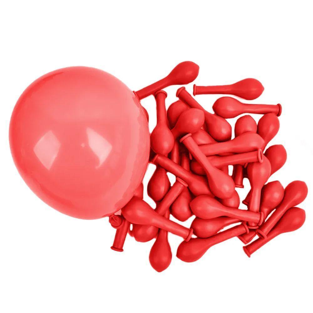 Balão De Látex Vermelho - 7 Polegadas - 50 Unidades - 2