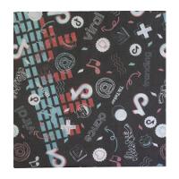 Toalha De Mesa Tiktoker Tnt 70cm X 70cm - 5 Unidades - 2