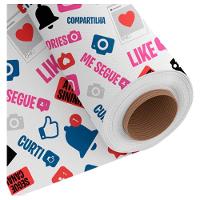 Tnt Estampado Redes Sociais - 5 Metros - 2