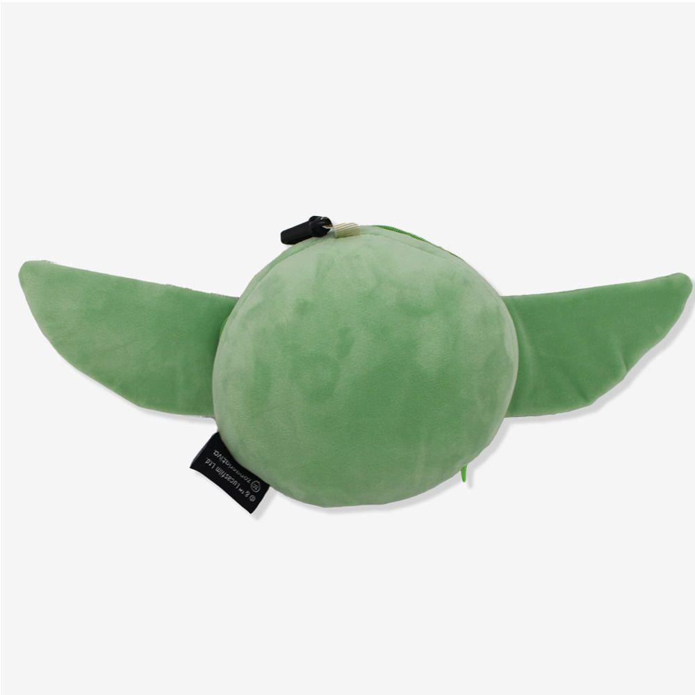 Máscara De Dormir Com Almofada Baby Yoda Star Wars - 2