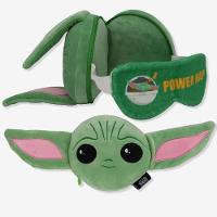 Máscara De Dormir Com Almofada Baby Yoda Star Wars - 1