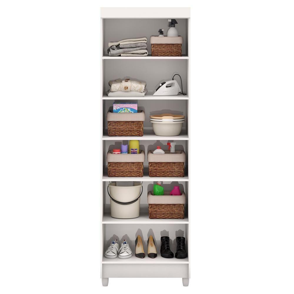 Armario Multiuso 2 Portas 60 Cm Lin 10045 Branco Vlr Branco - 2