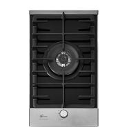 Cooktop A Gás 1 Boca Tripla Chama Platinium Com Trempe De Ferro Fundido Mesa Vidro Bivolt Fischer - 1