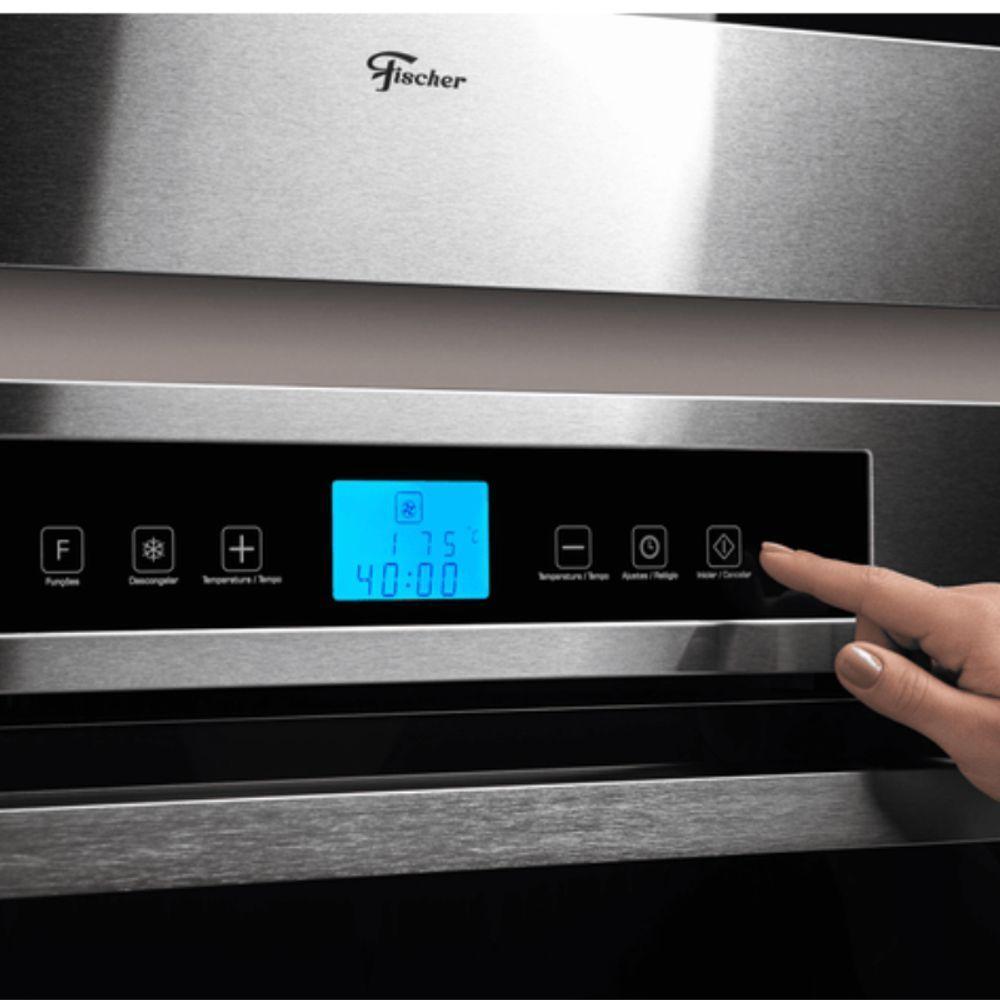 Forno Elétrico Platinium De Embutir Com Air Fryer 43L Fischer 220V - 2