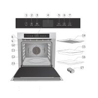 Forno Elétrico Platinium De Embutir Com Air Fryer 43L Fischer 220V - 5