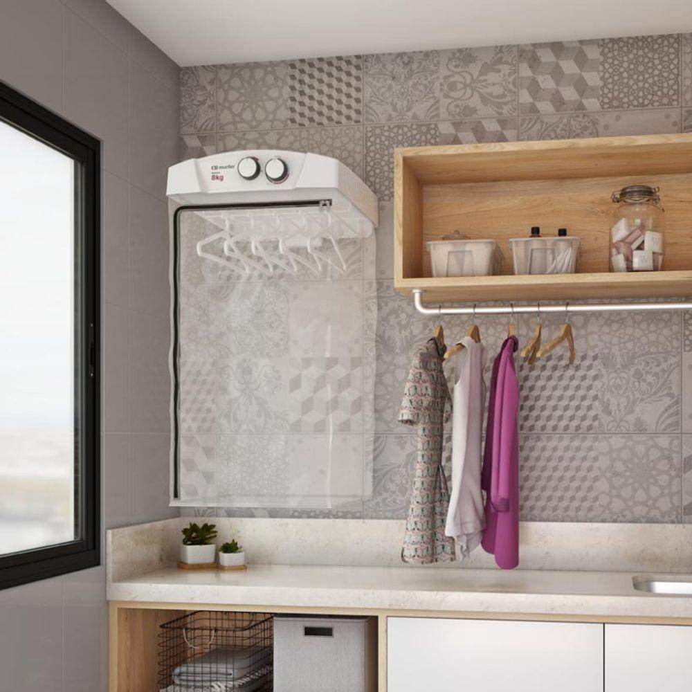 Secadora De Roupas Solaris Branca 8kg Com Timer Ar Quente E Frio 220V - 2