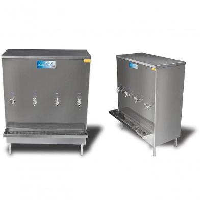 Bebedouro Industrial KSE200/4 Em Aço Inox 4 Torneiras De Rosca KTN 110V