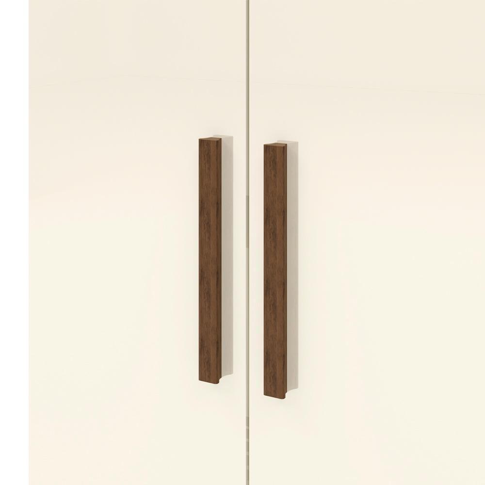 Armario Multiuso 2 Portas 60 Cm Lin 10045 Imbuia Champanhe Vlr Imbuia Champanhe - 4
