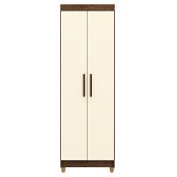 Armario Multiuso 2 Portas 60 Cm Lin 10045 Imbuia Champanhe Vlr Imbuia Champanhe - 1