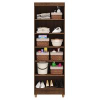 Armario Multiuso 2 Portas 60 Cm Lin 10045 Imbuia Champanhe Vlr Imbuia Champanhe - 2