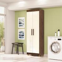 Armario Multiuso 2 Portas 60 Cm Lin 10045 Imbuia Champanhe Vlr Imbuia Champanhe - 7