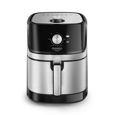 Fritadeira Air Fryer Dako 400000693 5L 1700W Preto com Timer Manual 110V