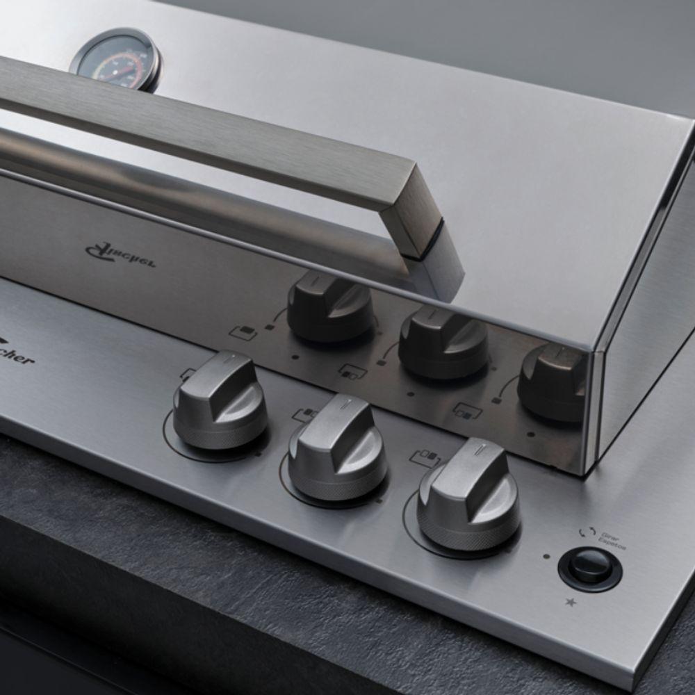 Churrasqueira Cooktop A Gás Fischer Bivolt - 6