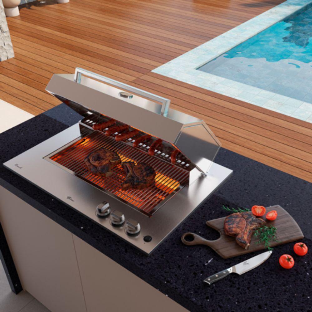 Churrasqueira Cooktop A Gás Fischer Bivolt - 9