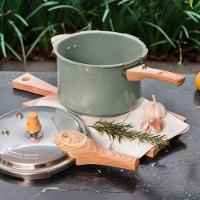 Panela De Pressão Ceramic Life Pressure Com Fundo De Indução 4,2L Verde Brinox - 3