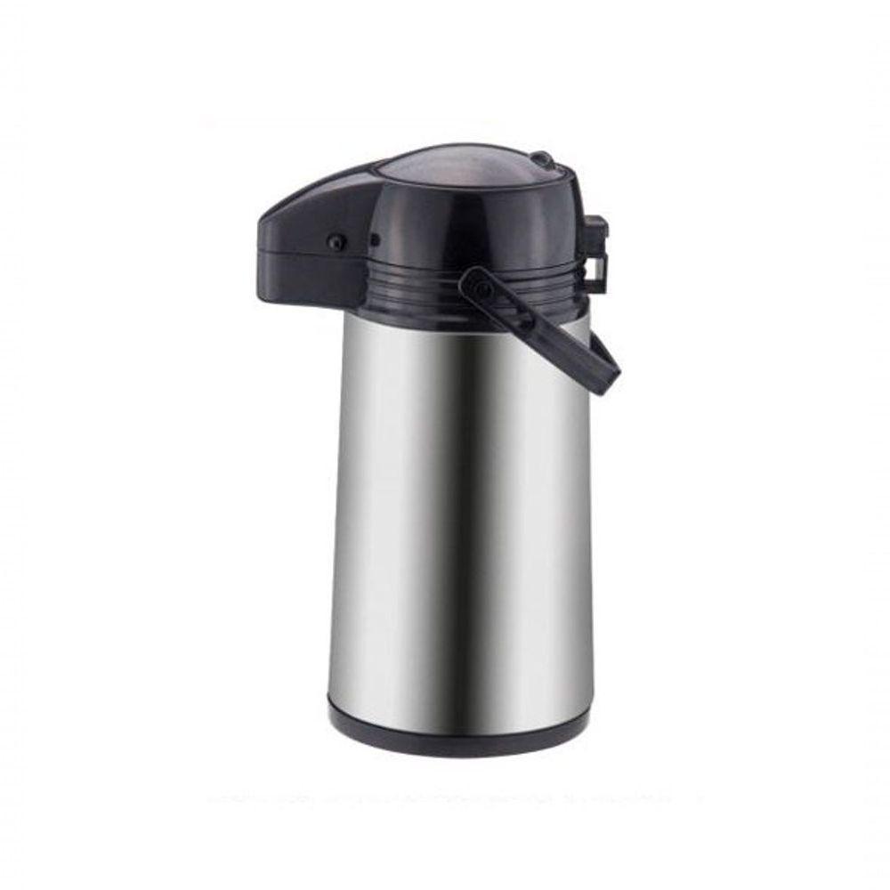 Garrafa Isotérmica 1000ml Em Inox Com Ampola De Vidro E Botão De Acionamento 1027 - Livon - 2