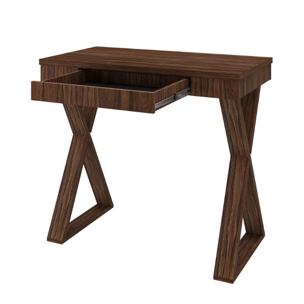 Mesa De Computador Milleto Madeira/ferro - 3