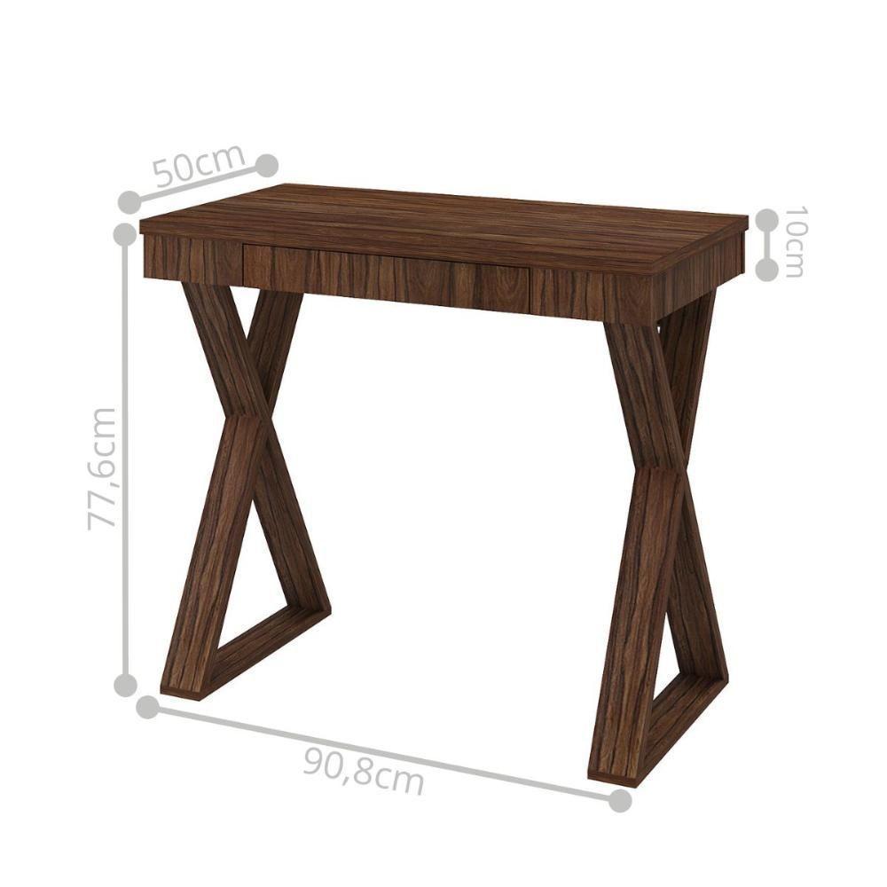 Mesa De Computador Milleto Madeira/ferro - 4