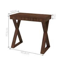 Mesa De Computador Milleto Madeira/ferro - 4