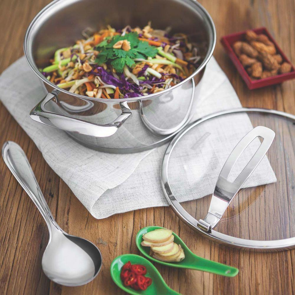 Colher De Arroz Tramontina Laguna Em Aço Inox 24,8 Cm Grande - 4