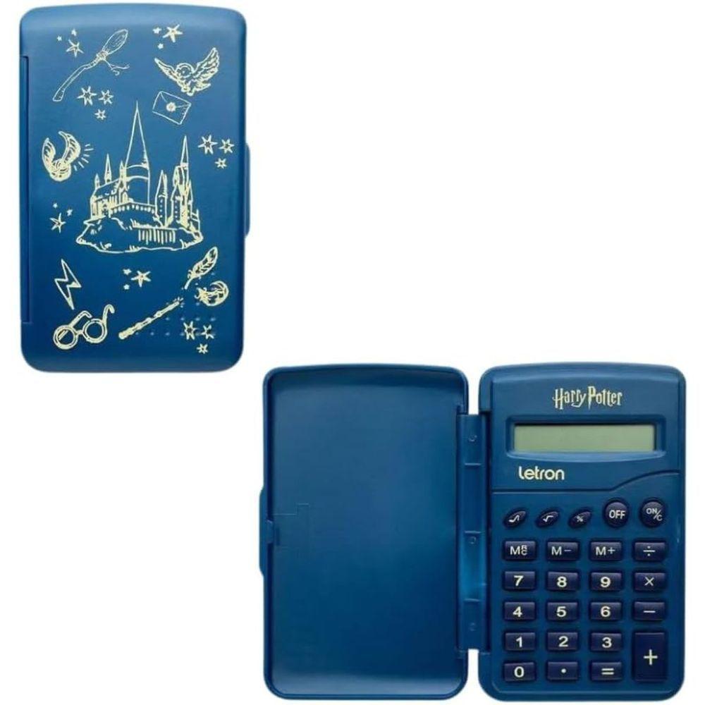 Calculadora 8 Digitos Flip Estampa Harry Potter - Letron - 1