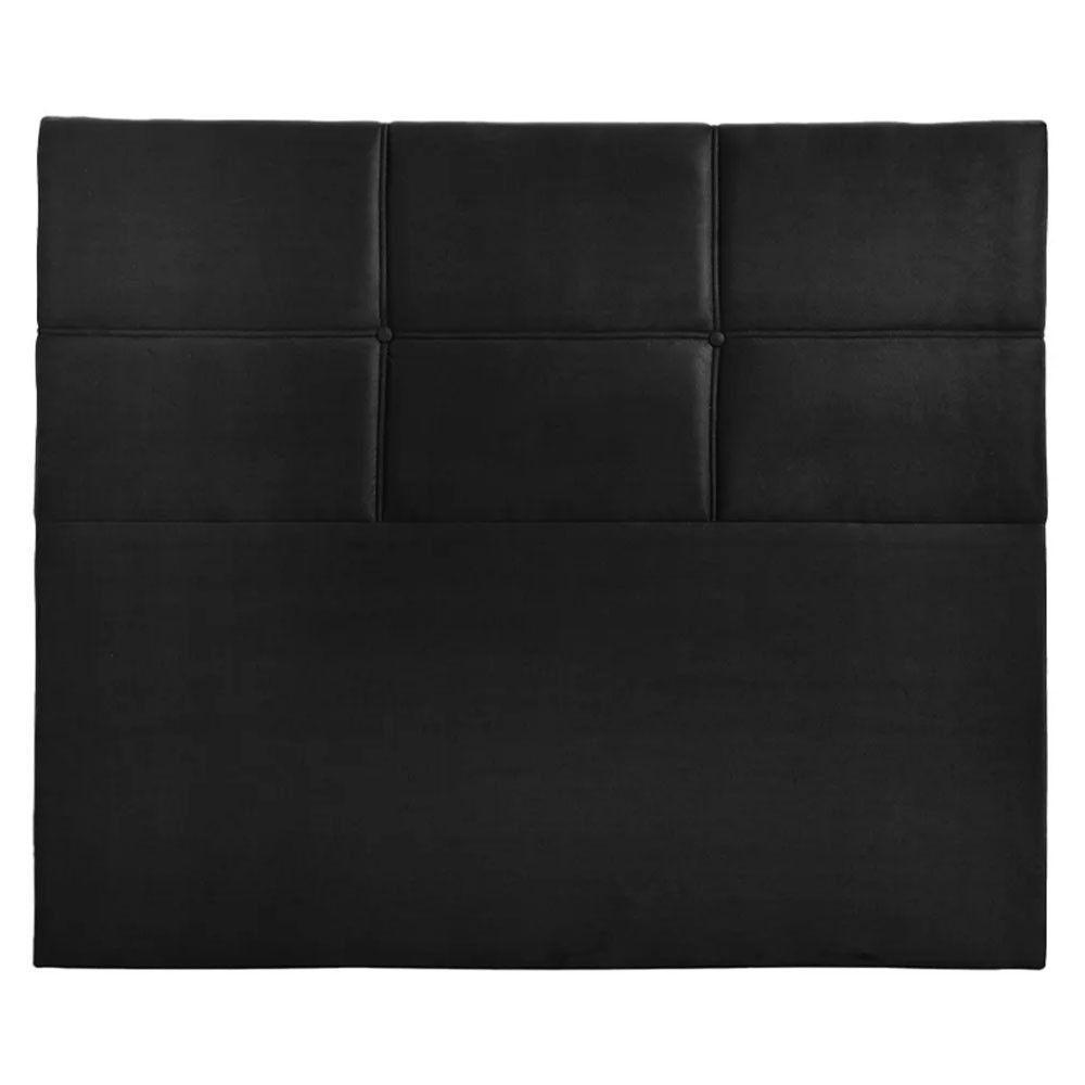 Cabeceira Estofada Milena 1,40 Casal Speciale Home Preto - 2