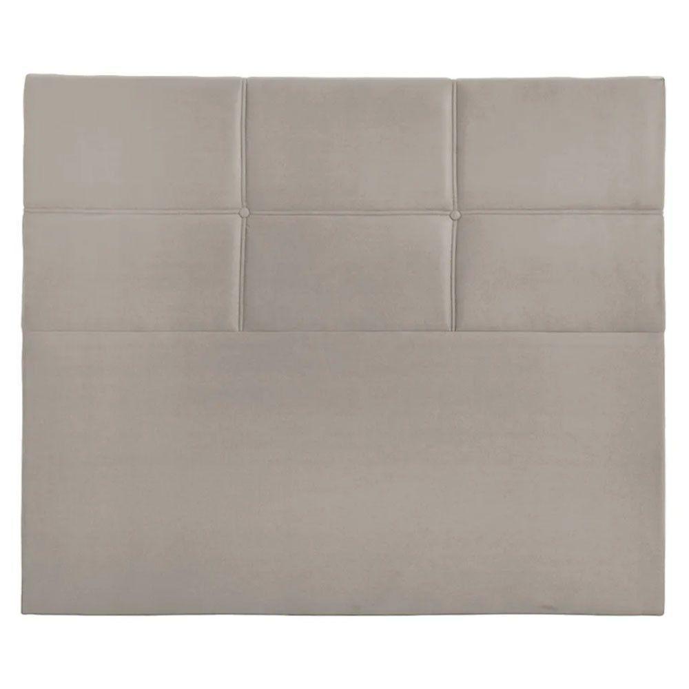 Cabeceira Estofada Milena 1,40 Casal Speciale Home Bege - 2