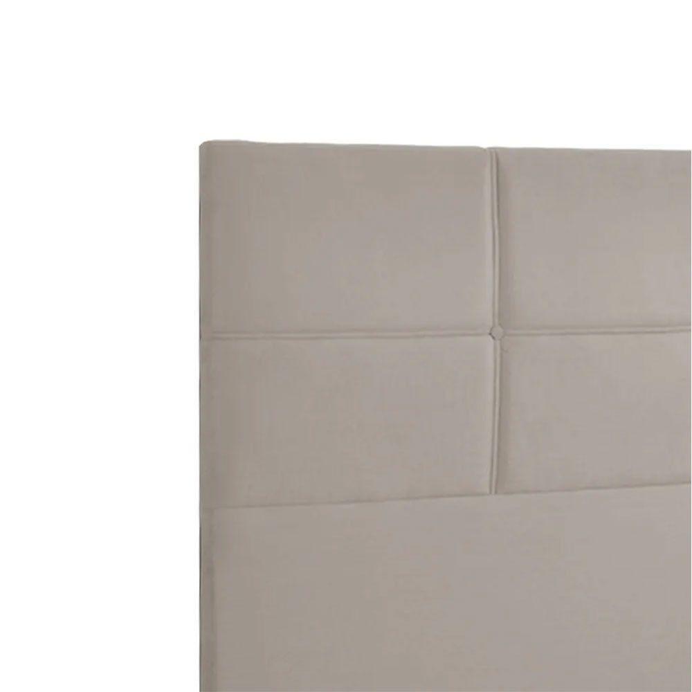 Cabeceira Estofada Milena 1,40 Casal Speciale Home Bege - 4