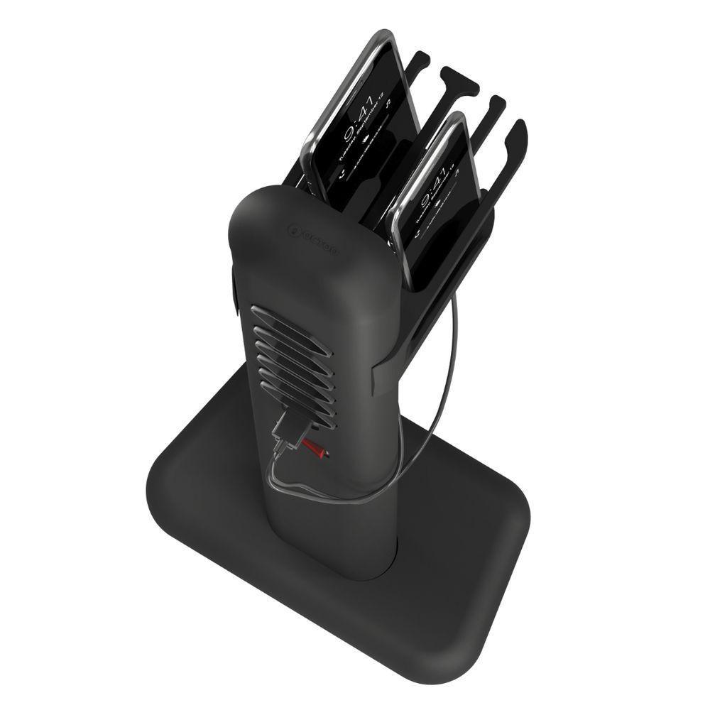 Totem Elétrico Bivolt Com 6 Tomadas E 2 Saídas Usb E Usb-c Octoo Easyplug-usb-c Preto - 2