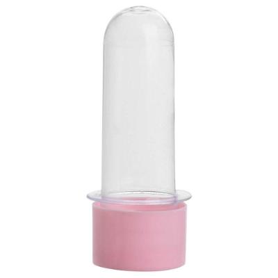 Mini Tubete Para Lembrancinha Rosa 8cm - 10 Unidades