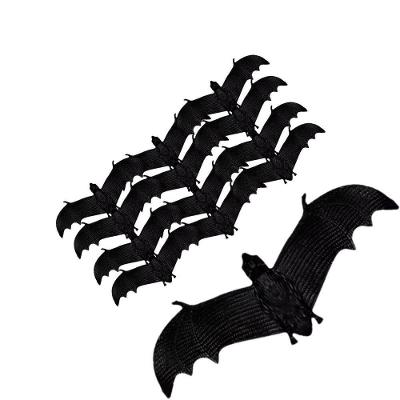 Kit 50 Enfeites Halloween Morcegos De Borracha