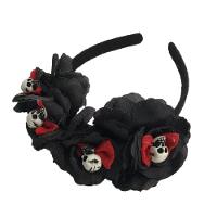 Tiara Com Mini Caveiras Halloween - 1 Unidade - 6