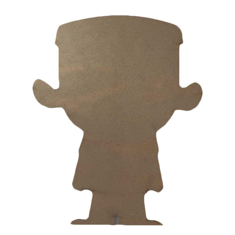 Enfeite De Mesa Frankenstein Halloween Mdf - 22cm X 18cm - 3