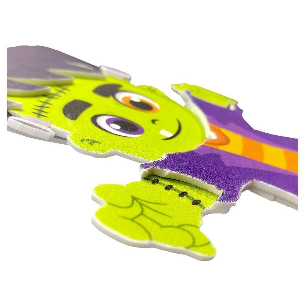 Painel Decorativo Halloween Frankenstein Eva - 18cm X 12cm - 3