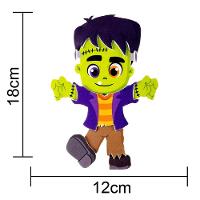 Painel Decorativo Halloween Frankenstein Eva - 18cm X 12cm - 2