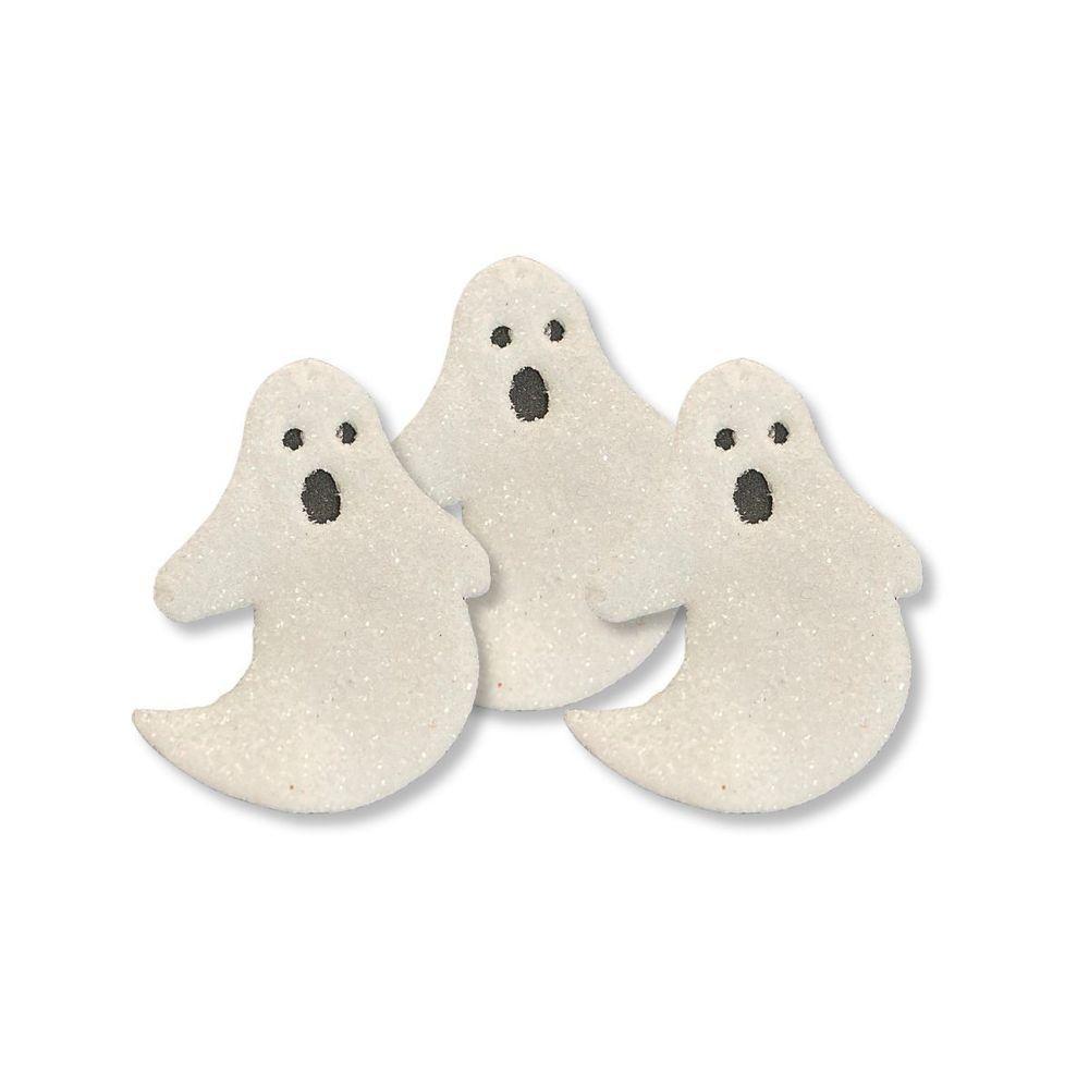 Enfeite Decorativo Halloween De Eva Com Glitter - 5 Unidades Modelo Abóbora - 3